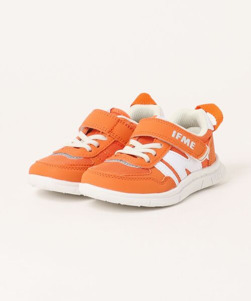 IFME（イフミー）の「《IFME》IFME LIGHT ｹｲﾘｮｳｿｰﾙ（スニーカー・キッズ・ピンク/ネイビー/パープル/オレンジ・15.5cm/15.0cm/19.0cm/18.5cm/18.0cm/17.5cm/17.0cm/16.5cm/16.0cm）」の4枚目の写真