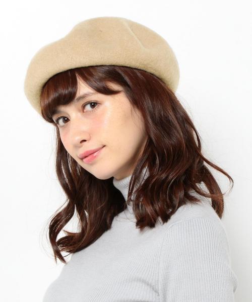 Another Edition（アナザーエディション）の「シンプルベレー/AE W ベレー（ハンチング/ベレー帽・レディース・ブラック/グレー/ベージュ/ワインレッド/ネイビー・フリー）」の11枚目の写真