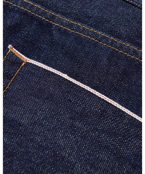 uniform experiment（ユニフォームエクスペリメント）の「WASHED SLIM FIT JEANS（デニムパンツ・メンズ・インディゴブルー/ホワイト・1/2/3/4）」の14枚目の写真