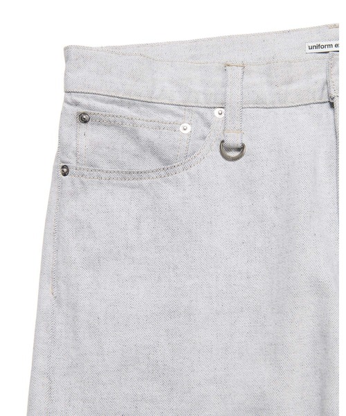 uniform experiment（ユニフォームエクスペリメント）の「WASHED SLIM FIT JEANS（デニムパンツ・メンズ・インディゴブルー/ホワイト・1/2/3/4）」の7枚目の写真