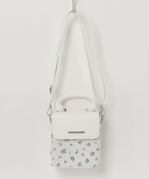 poiregnee（ポワニェ）の「［select］花柄バッグ（ショルダーバッグ・レディース・ブルー/ピンク・FREE）」の5枚目の写真