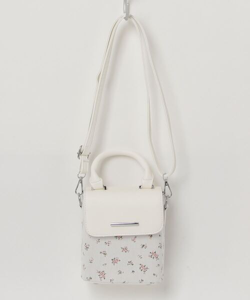 poiregnee（ポワニェ）の「［select］花柄バッグ（ショルダーバッグ・レディース・ブルー/ピンク・FREE）」の6枚目の写真