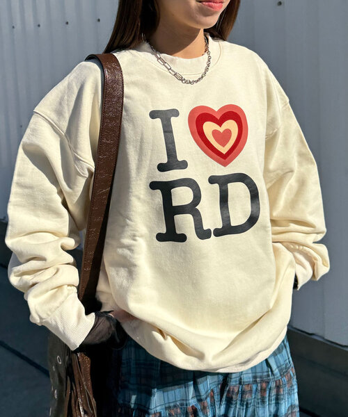 RePRODUCTION LABEL(リプロダクションレーベル)の「【RePRODUCTION LABEL / リプロダクションレーベル】セットインスウェット(Tシャツ/カットソー・レディース・アイボリー/ライム/ピンク/ネイビー/チャコールグレー・FREE)」の21枚目の写真