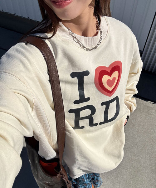 RePRODUCTION LABEL(リプロダクションレーベル)の「【RePRODUCTION LABEL / リプロダクションレーベル】セットインスウェット(Tシャツ/カットソー・レディース・アイボリー/ライム/ピンク/ネイビー/チャコールグレー・FREE)」の22枚目の写真