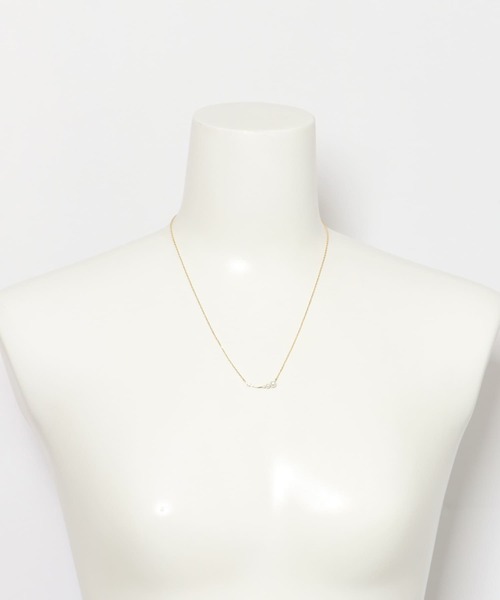 URBAN RESEARCH ROSSO WOMEN（アーバンリサーチ　ロッソ）の「パールアクセントネックレス（ネックレス・レディース・ゴールド・FREE）」の4枚目の写真