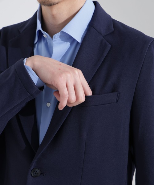 NANO universe(ナノユニバース)の「WEB限定/ポリエステルダンボール セットアップ(セットアップ・メンズ・チャコール/ネイビー・L/M/S)」の21枚目の写真