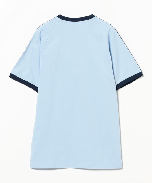 adidas(アディダス)の「adidas / 3ストライプ Tシャツ(Tシャツ/カットソー・レディース・サックスブルー/ネイビー・SMALL/MEDIUM)」の6枚目の写真
