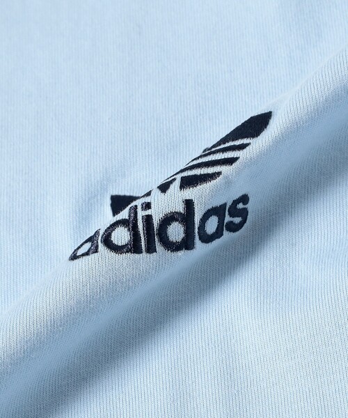 adidas(アディダス)の「adidas / 3ストライプ Tシャツ(Tシャツ/カットソー・レディース・サックスブルー/ネイビー・SMALL/MEDIUM)」の5枚目の写真