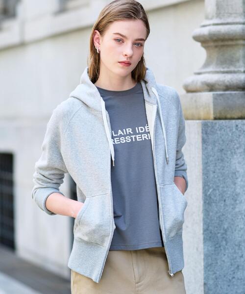 セール】【NEWカラーあり】ライト裏毛ジップアップパーカ