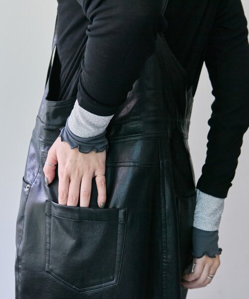 美品　SUMI STYLE  カットソー セール】《綿100％》カットトップス【SUM1 STYLE(スミスタイル
