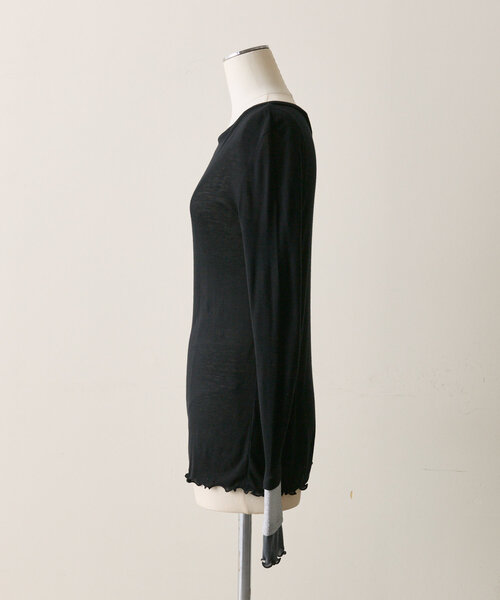 ear PAPILLONNER(イアパピヨネ)の「袖メロウカットソー【SUM1 STYLE(スミスタイル)】(Tシャツ/カットソー・レディース・ブラック/ブルー系その他/グレー/ホワイト/ミント・FREE)」の11枚目の写真