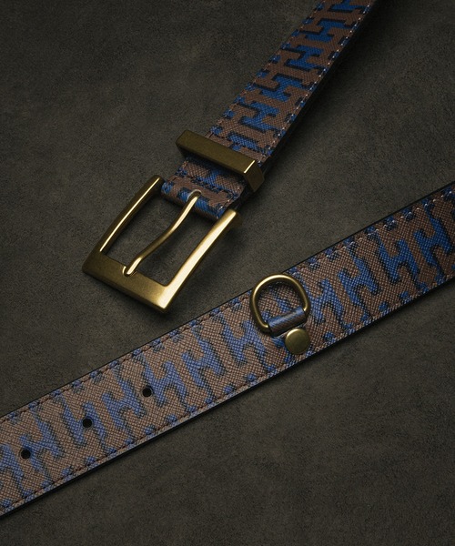 WINSTON MEDAL LEATHER BELT / HUF ハフ レザーベルト（ベルト