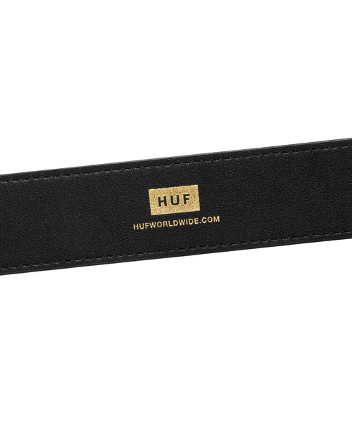 HUF（ハフ）の「PILLAR LEATHER BELT / HUF ハフ ベルト（ベルト・メンズ・グレー/ブルー系その他・O/S）」の9枚目の写真