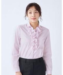 SUITS SELECT サマンサ上下セット＋ピンクシャツ(フリル、リボン付き) 発送在庫あり】【SUIT SELECT×Samantha Thavasa】【長袖】リボン