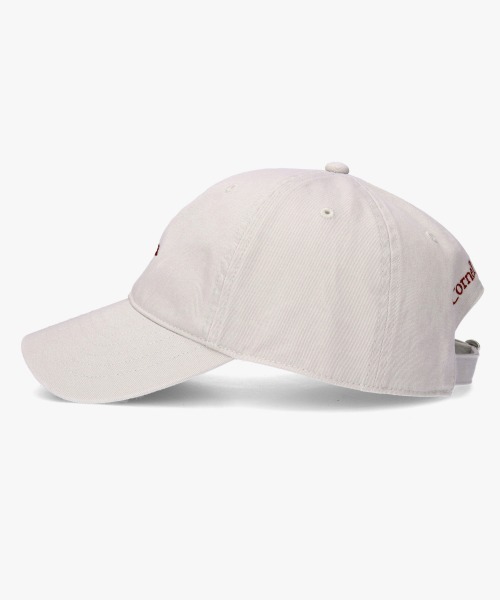OVERRIDE（オーバーライド）の「Cornell TWILL WASHED CAP / カレッジ（キャップ・メンズ・グレー/レッド・57~59cm）」の11枚目の写真