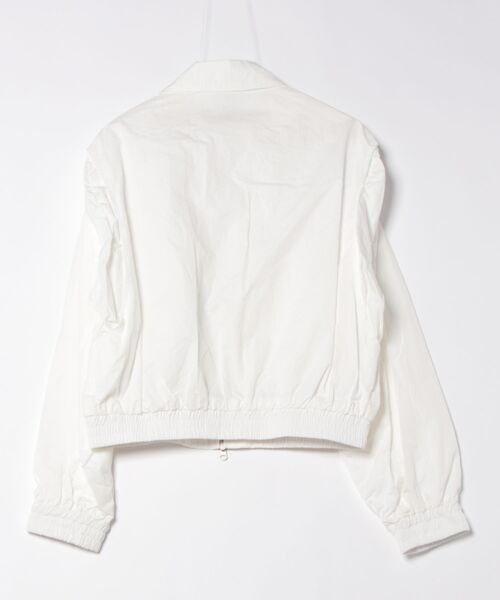 PLACE STUDIO（プレイススタジオ）の「PLACE STUDIO／OVERFITコットンジャケット（ブルゾン・レディース・ブラック/ホワイト・FREE）」の21枚目の写真