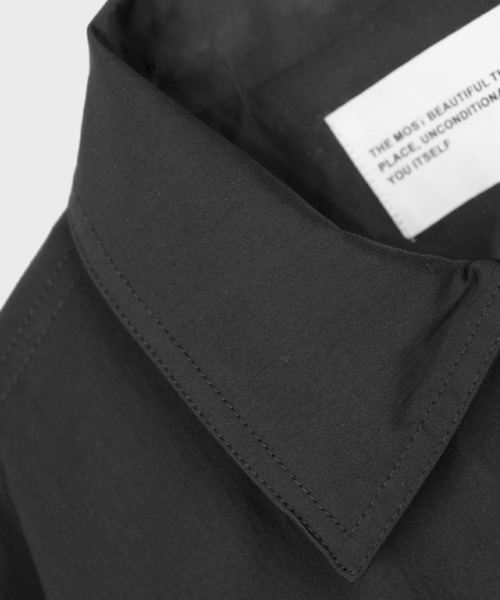 PLACE STUDIO（プレイススタジオ）の「PLACE STUDIO／OVERFITコットンジャケット（ブルゾン・レディース・ブラック/ホワイト・FREE）」の18枚目の写真