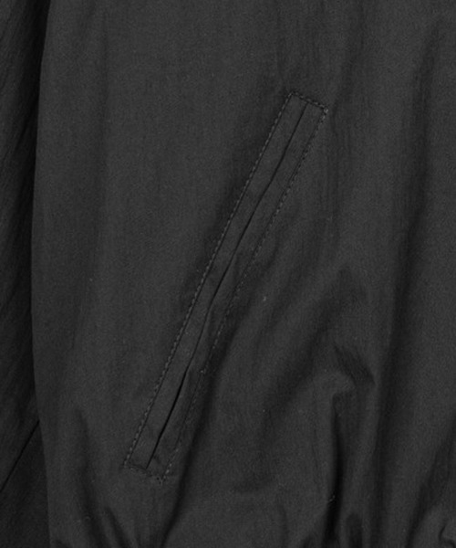 PLACE STUDIO（プレイススタジオ）の「PLACE STUDIO／OVERFITコットンジャケット（ブルゾン・レディース・ブラック/ホワイト・FREE）」の20枚目の写真