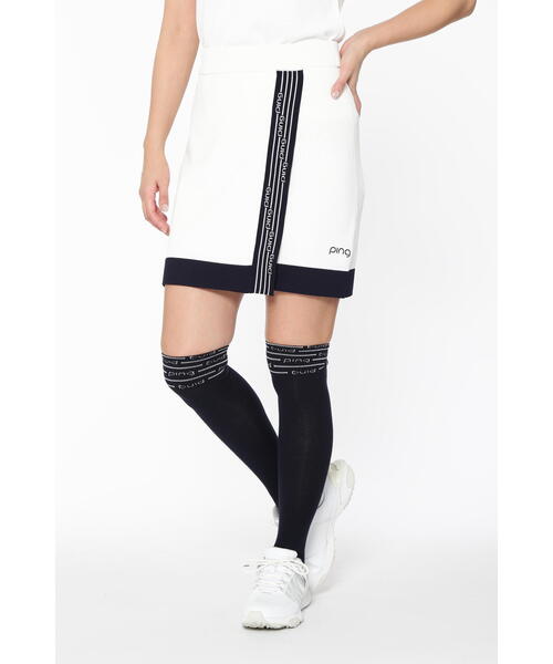 スカート mappin PING APPAREL】全方向ストレッチブラックウォッチスカート