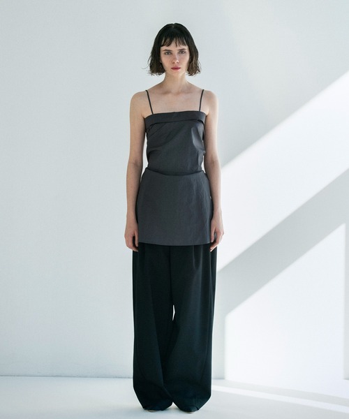 DRESSLAVE（ドレスレイブ）の「bustier shirt(ビスチェシャツ)（シャツ/ブラウス・レディース・ピンク/ブルー/グレー・38）」の4枚目の写真