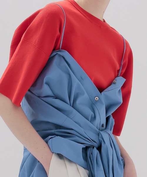 DRESSLAVE（ドレスレイブ）の「bustier shirt(ビスチェシャツ)（シャツ/ブラウス・レディース・ピンク/ブルー/グレー・38）」の12枚目の写真