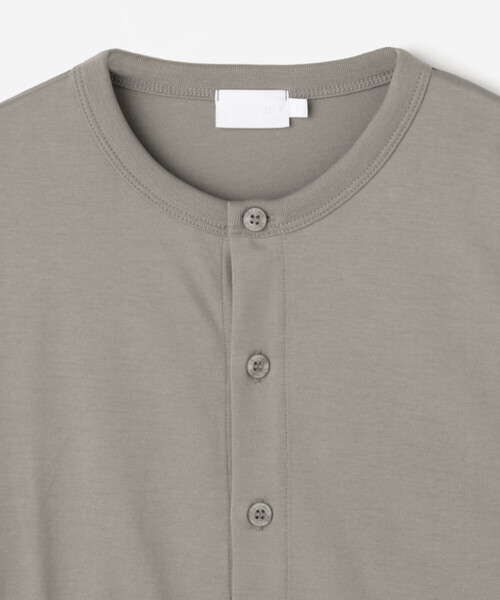 handvaerk（ハンドバーク）の「handvaerk | 60/2 クルーネックカーディガン WOMEN（カーディガン/ボレロ・レディース・ダークグレー/グレイッシュベージュ/グレー/ブラック・S）」の7枚目の写真