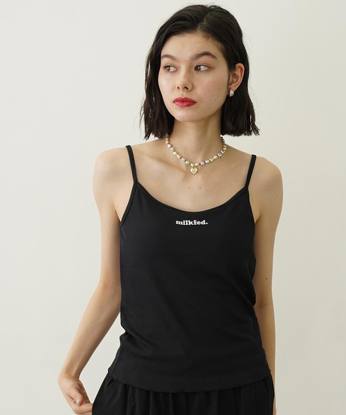 Ocean Pacific（オーシャンパシフィック）の「MILKFED. × OP BRA CAMISOLE（水着・レディース・ブラック/オリーブ/ライトブルー・ONE SIZE）」の10枚目の写真