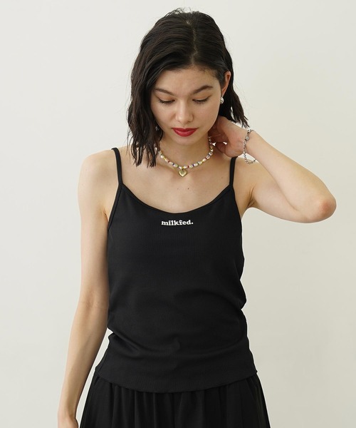 Ocean Pacific（オーシャンパシフィック）の「MILKFED. × OP BRA CAMISOLE（水着・レディース・ブラック/オリーブ/ライトブルー・ONE SIZE）」の11枚目の写真