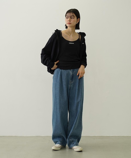 Ocean Pacific（オーシャンパシフィック）の「MILKFED. × OP BRA CAMISOLE（水着・レディース・ブラック/オリーブ/ライトブルー・ONE SIZE）」の17枚目の写真