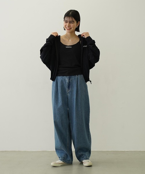 Ocean Pacific（オーシャンパシフィック）の「MILKFED. × OP BRA CAMISOLE（水着・レディース・ブラック/オリーブ/ライトブルー・ONE SIZE）」の18枚目の写真