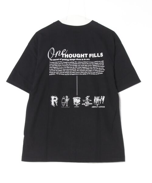 RUSTY(ラスティ)の「【RUSTY/ラスティー】半袖ロゴTシャツ(Tシャツ/カットソー・メンズ・オフホワイト/ブルー/ブラック・SMALL/MEDIUM/LARGE/X-LARGE)」の8枚目の写真