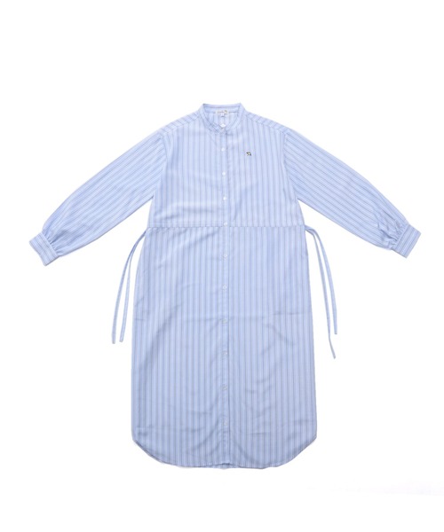 Arnold Palmer（アーノルドパーマー）の「EVERY DAY イージーケア ストライプ シャツワンピース（シャツワンピース・レディース・ブルー/サックスブルー/ベージュ・L/M/S）」の17枚目の写真