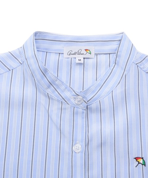 Arnold Palmer（アーノルドパーマー）の「EVERY DAY イージーケア ストライプ シャツワンピース（シャツワンピース・レディース・ブルー/サックスブルー/ベージュ・L/M/S）」の18枚目の写真