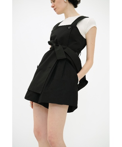 CLANE（クラネ）の「CLANE/クラネ/DAD SHORT PANTS（その他パンツ・レディース・アイボリー/ブラック・1）」の18枚目の写真