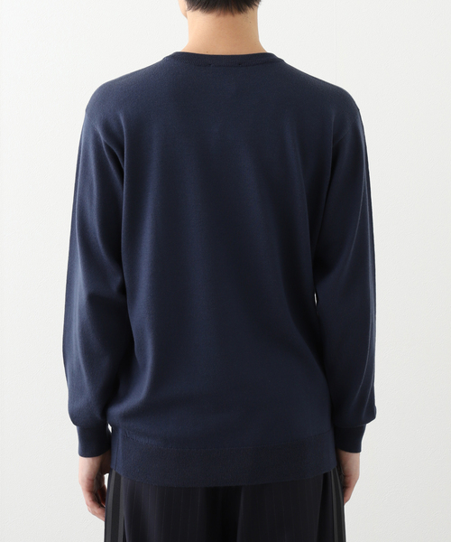 JOHN SMEDLEY(ジョンスメドレー)の「JOHN SMEDLEY (ジョンスメドレー) A4543 CREW NECK 24G JP EX(ニット/セーター・メンズ・チャコールグレー/ライトグレー/ブラック/ベージュ/ブルー系その他・MEDIUM/LARGE)」の14枚目の写真