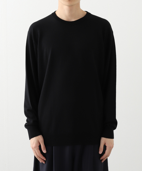 JOHN SMEDLEY(ジョンスメドレー)の「JOHN SMEDLEY (ジョンスメドレー) A4543 CREW NECK 24G JP EX(ニット/セーター・メンズ・チャコールグレー/ライトグレー/ブラック/ベージュ/ブルー系その他・MEDIUM/LARGE)」の15枚目の写真
