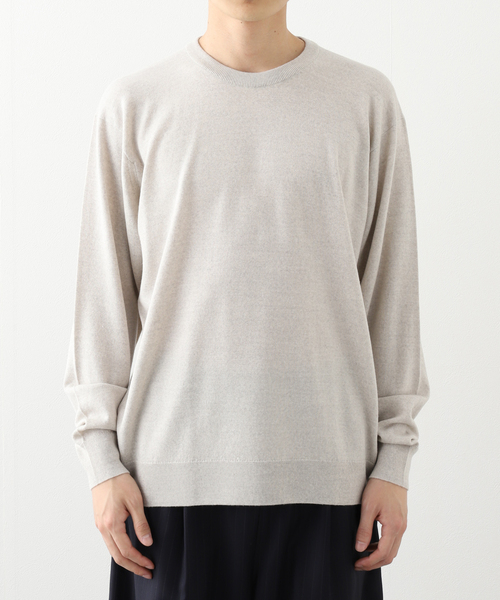 JOHN SMEDLEY(ジョンスメドレー)の「JOHN SMEDLEY (ジョンスメドレー) A4543 CREW NECK 24G JP EX(ニット/セーター・メンズ・チャコールグレー/ライトグレー/ブラック/ベージュ/ブルー系その他・MEDIUM/LARGE)」の17枚目の写真