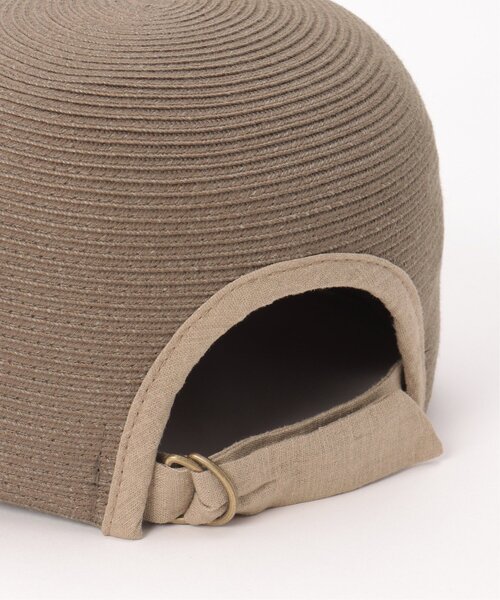 LBC（エルビーシー）の「雑材ブレードジョッキーキャップ（キャップ・レディース・ブラック/ライトブラウン/ライトグレー・FREE）」の15枚目の写真