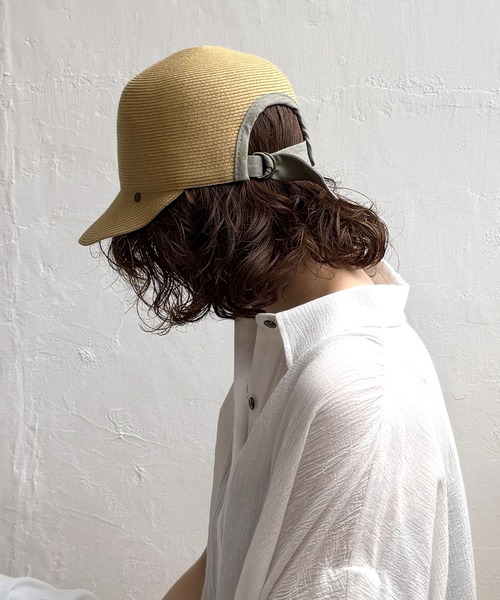 LBC（エルビーシー）の「雑材ブレードジョッキーキャップ（キャップ・レディース・ブラック/ライトブラウン/ライトグレー・FREE）」の9枚目の写真