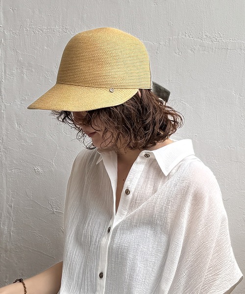 LBC（エルビーシー）の「雑材ブレードジョッキーキャップ（キャップ・レディース・ブラック/ライトブラウン/ライトグレー・FREE）」の10枚目の写真