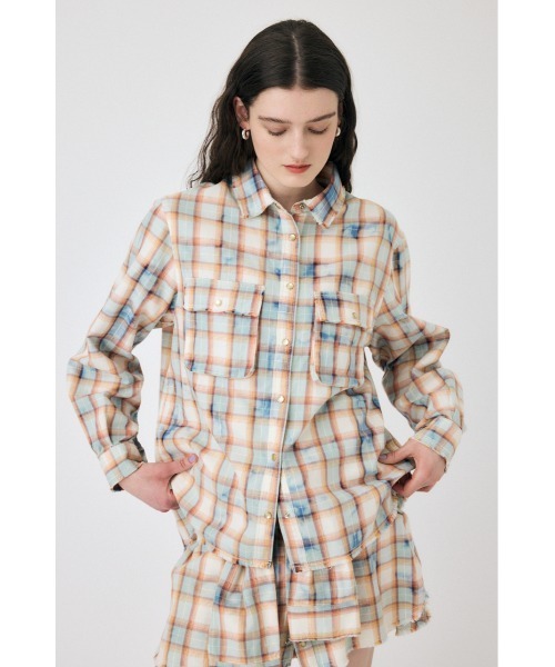 セール】【セットアップ対応】BLEACH CHECK シャツ（シャツ/ブラウス