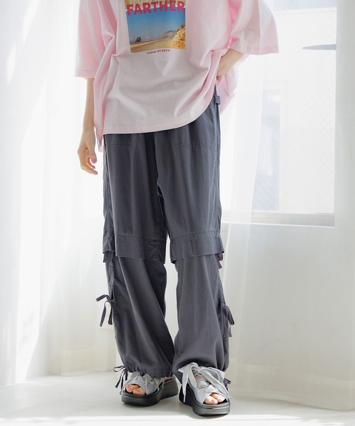 【未使用】neith. レイヤードスウェットパンツ セール】[mline]レイヤードスウェットパンツ（その他パンツ