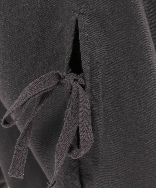 niko and...（ニコアンド）の「レイヤードライクスリットパンツ（その他パンツ・レディース・ブラック/アイボリー/カーキ/イエロー・FREE）」の12枚目の写真