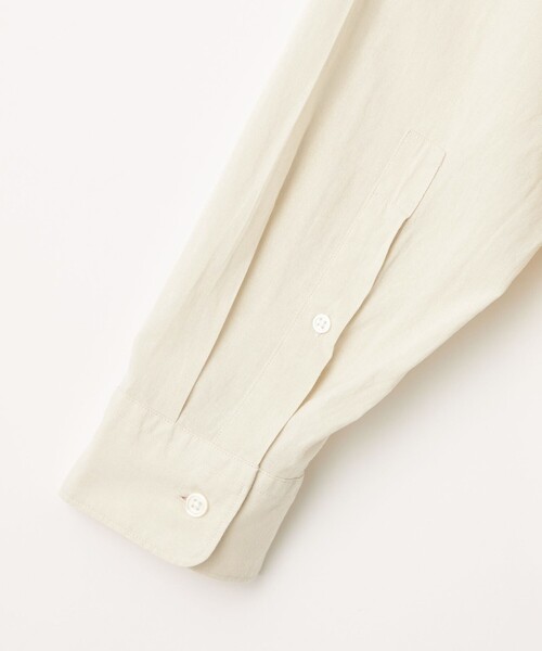 CITEN（シテン）の「＜CITEN＞コットンリネンオーバーシャツ（シャツ/ブラウス・メンズ・ネイビー/ダークグレー/ナチュラル・M/L）」の12枚目の写真