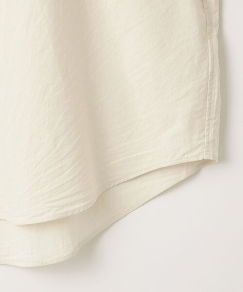 CITEN（シテン）の「＜CITEN＞コットンリネンオーバーシャツ（シャツ/ブラウス・メンズ・ネイビー/ダークグレー/ナチュラル・M/L）」の13枚目の写真