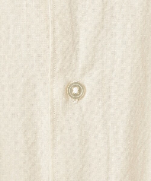 CITEN（シテン）の「＜CITEN＞コットンリネンオーバーシャツ（シャツ/ブラウス・メンズ・ネイビー/ダークグレー/ナチュラル・M/L）」の14枚目の写真