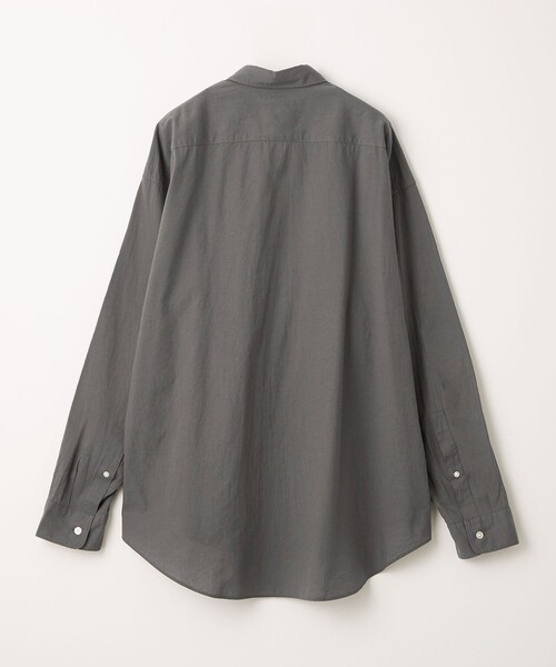 CITEN（シテン）の「＜CITEN＞コットンリネンオーバーシャツ（シャツ/ブラウス・メンズ・ネイビー/ダークグレー/ナチュラル・M/L）」の17枚目の写真