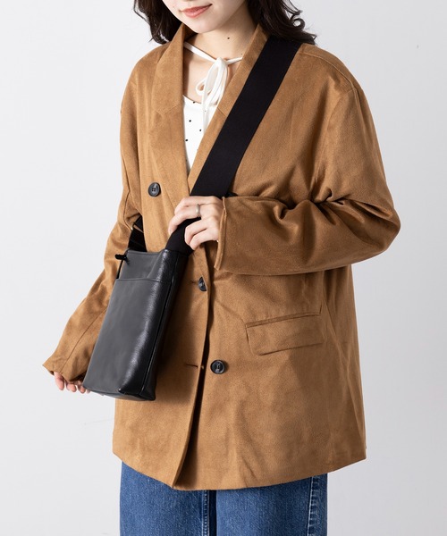 TIDEWAY(タイドウェイ)の「【TIDEWAY】OIL SHRINK SHOULDER/S T3156(ショルダーバッグ・レディース・グレイッシュベージュ/ブラック/キャメル/ブラウン・FREE)」の19枚目の写真