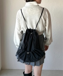 apres jour mignon（アプレジュールミニョン）の「【apresjour mignon×ARIAZ】ドロストナップザック（バックパック/リュック）」