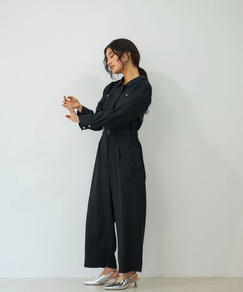 ヴィンテージツイルジャンプスーツ 【低身長・小柄女性】（つなぎ  